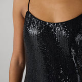 Jane Sequin Slip Dress