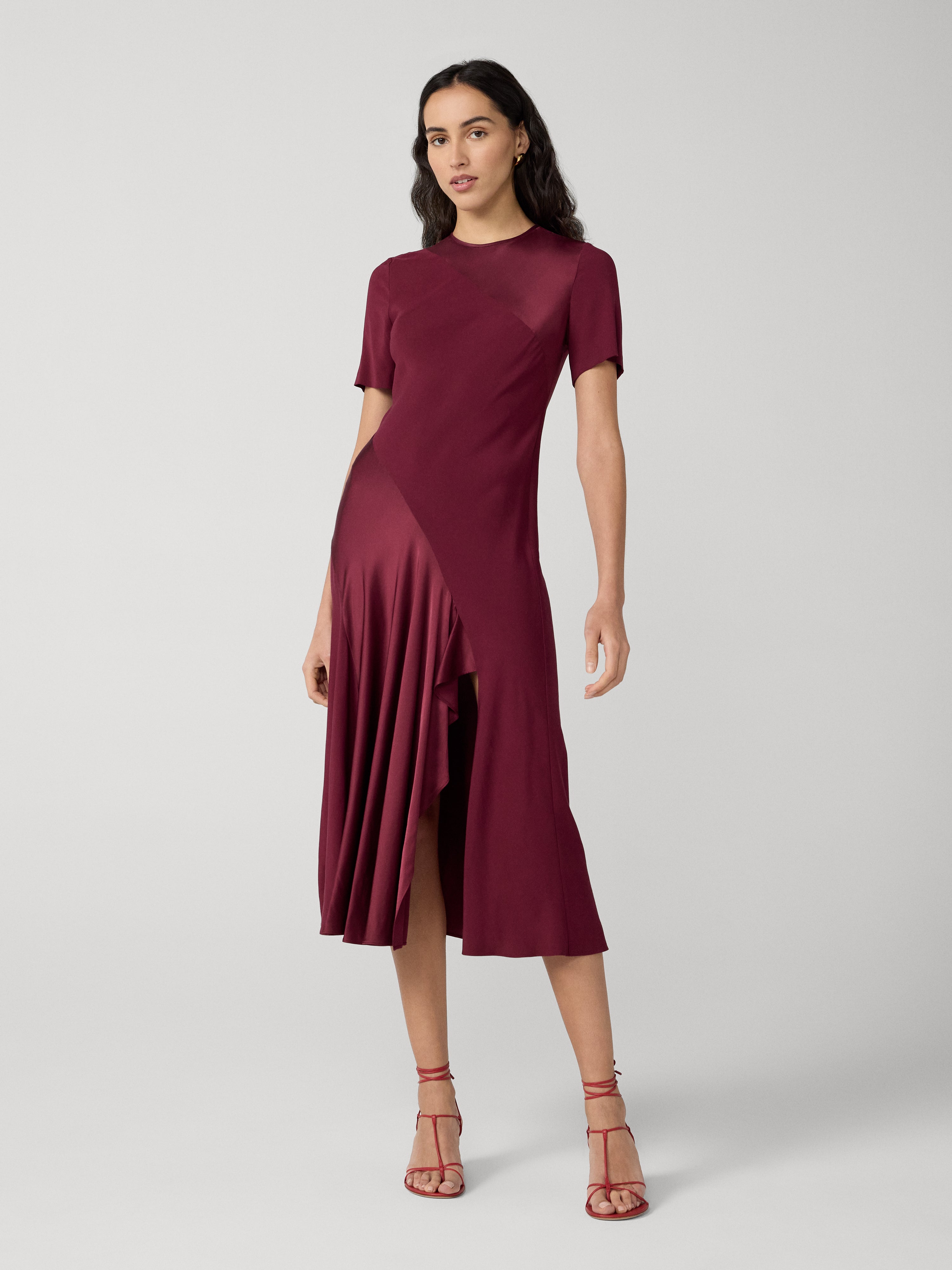 diane burgundy dress Diane Kruger Burgundy Velvet Red Carpet Sleeveless Evening Prom Dress