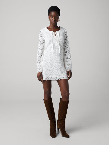 Parker Lace Mini Dress - Main Image