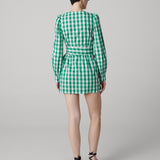 Amira Cotton Wrap Dress
