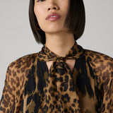 Nadine Silk Chiffon Gown