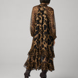 Nadine Silk Chiffon Gown