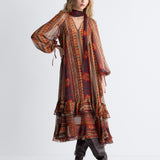 Nadine Silk Chiffon Gown