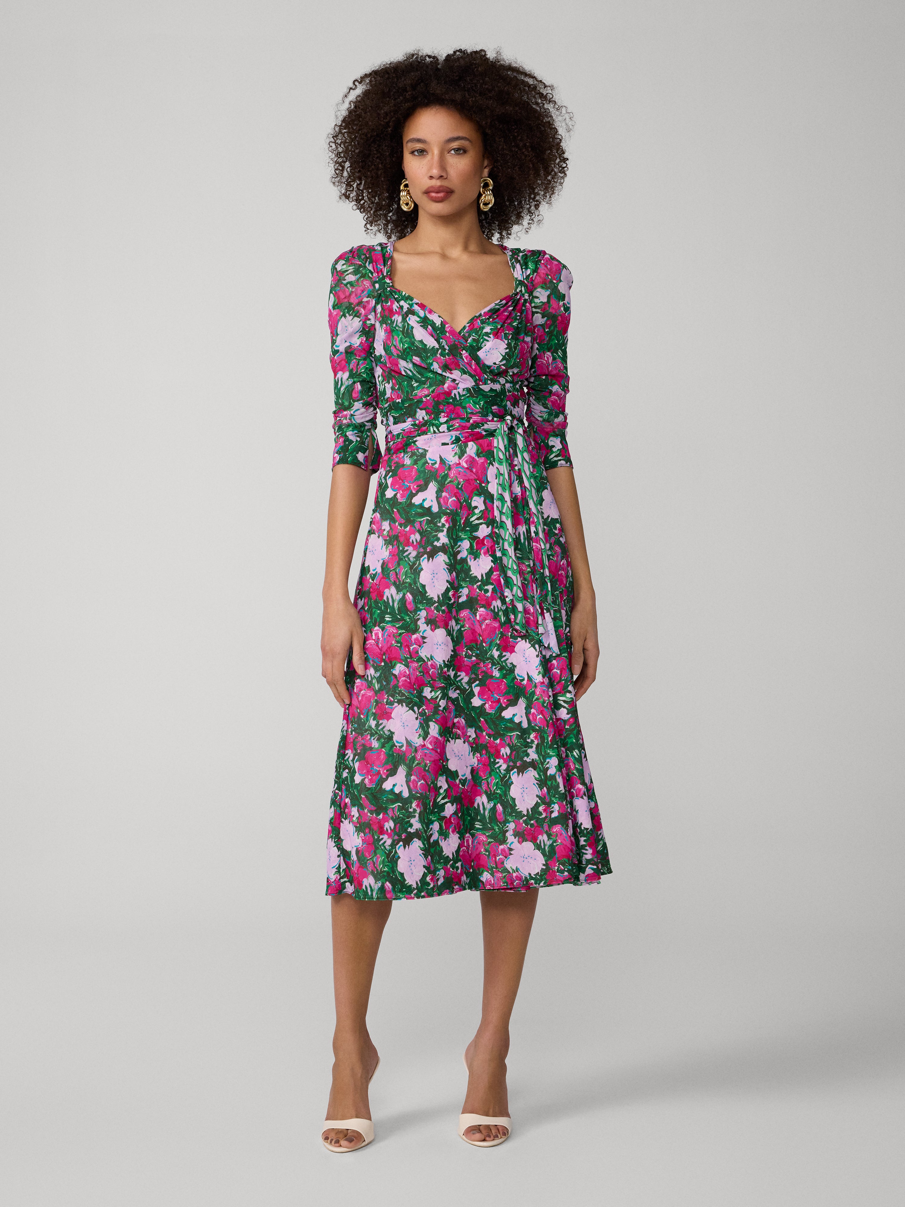 dvf dress Diane von Furstenberg 2000s Asymmetric creating a lighthearted Kim Kardashianin Margiela CoutureSteals the