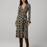 Antonia Silk Jersey Wrap Dress