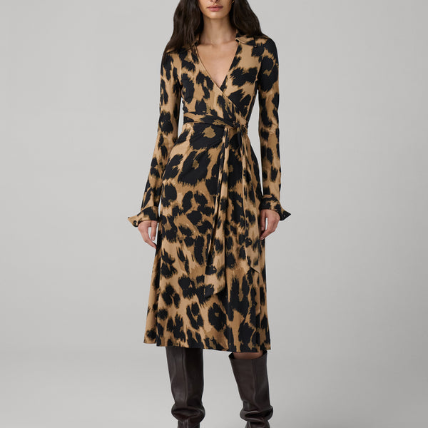 Antonia Silk Jersey Wrap Dress – Diane von Furstenberg