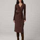 Daniella Knit Wrap Dress