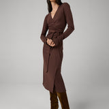 Daniella Knit Wrap Dress