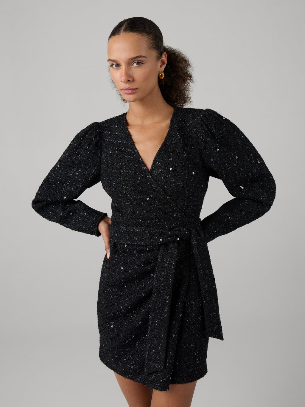 【DIANE von FURSTENBERG】ブラック ウール ラップドレス☆ Lana Dress – Diane von Furstenberg