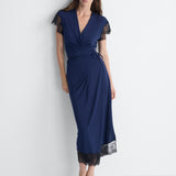 Mariana Jersey Dress in Maritime, alternate pose