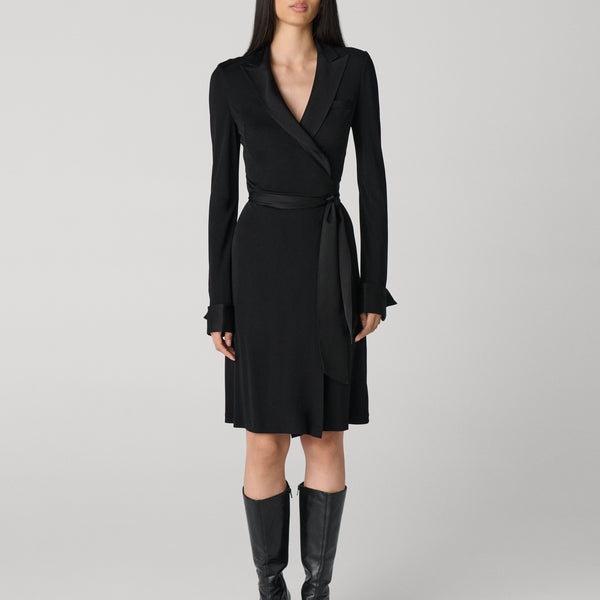 スーツ・フォーマル・ドレス ANDRESD drape dress BLACK Transformative 2-in-1 Black and Purple Wedding Gown