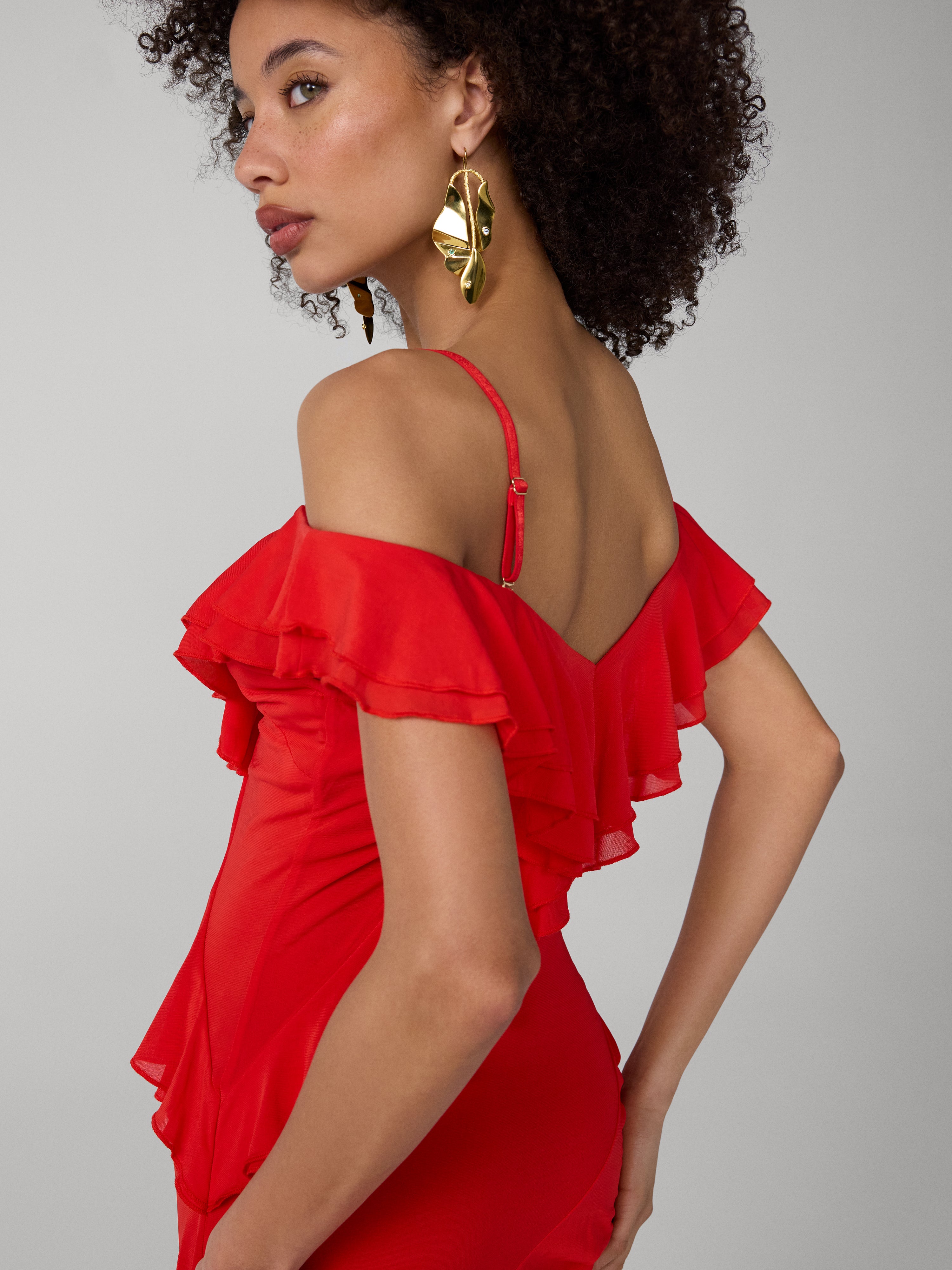 dvf red dress Red Wrap Dress