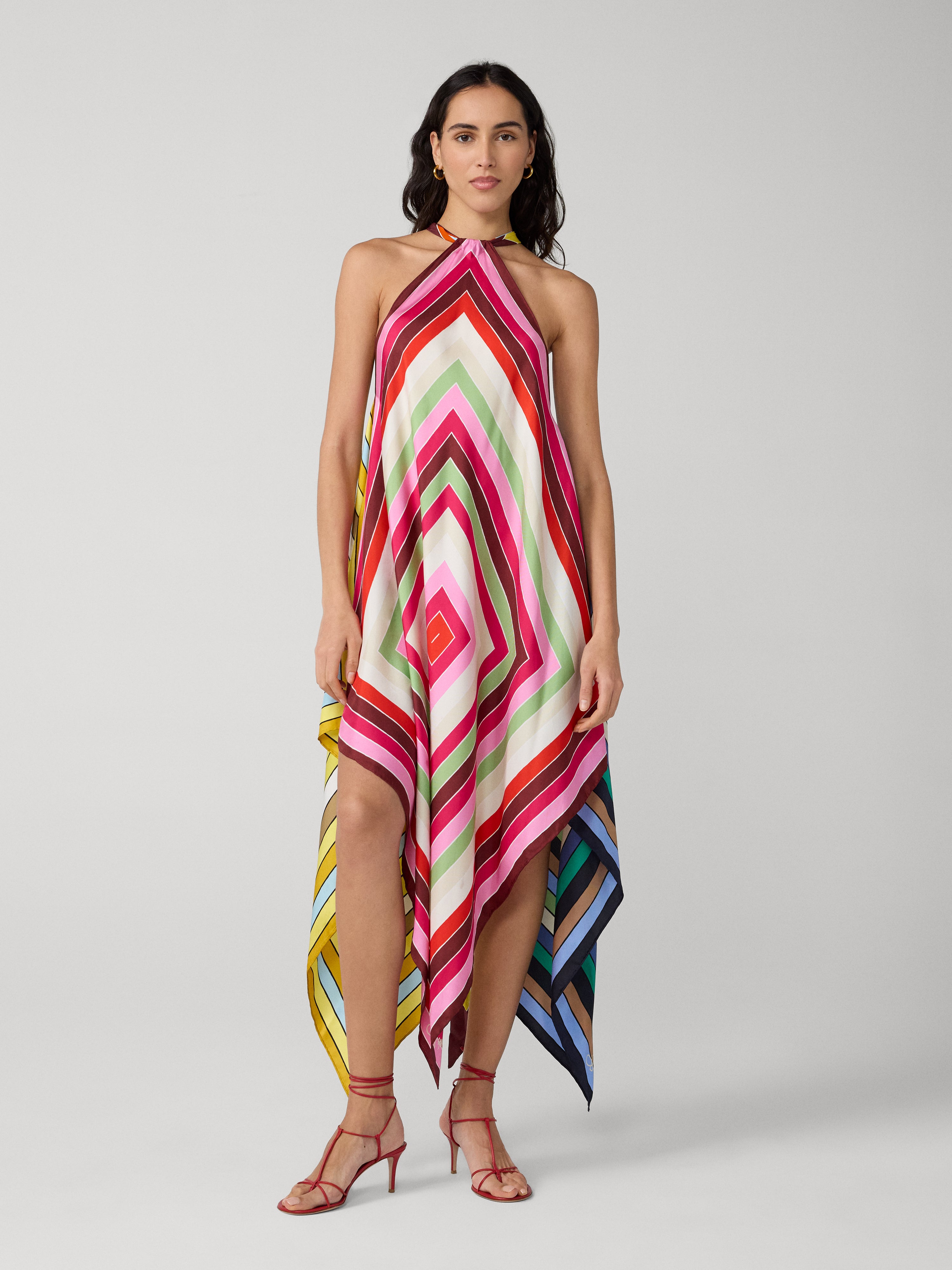 Diane von Furstenberg オフショルダーパーティードレス Harley Scarf Dress – Diane von Furstenberg