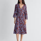 Eloise Midi Wrap Dress