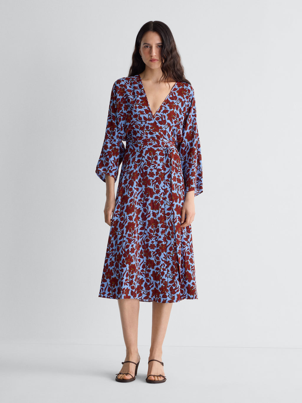 Eloise Midi Wrap Dress – Diane von Furstenberg