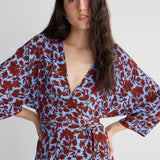 Eloise Midi Wrap Dress