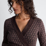 Tamara Knit Wrap Dress