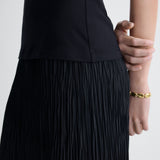 Fiora Jersey Dress in Black, close-up