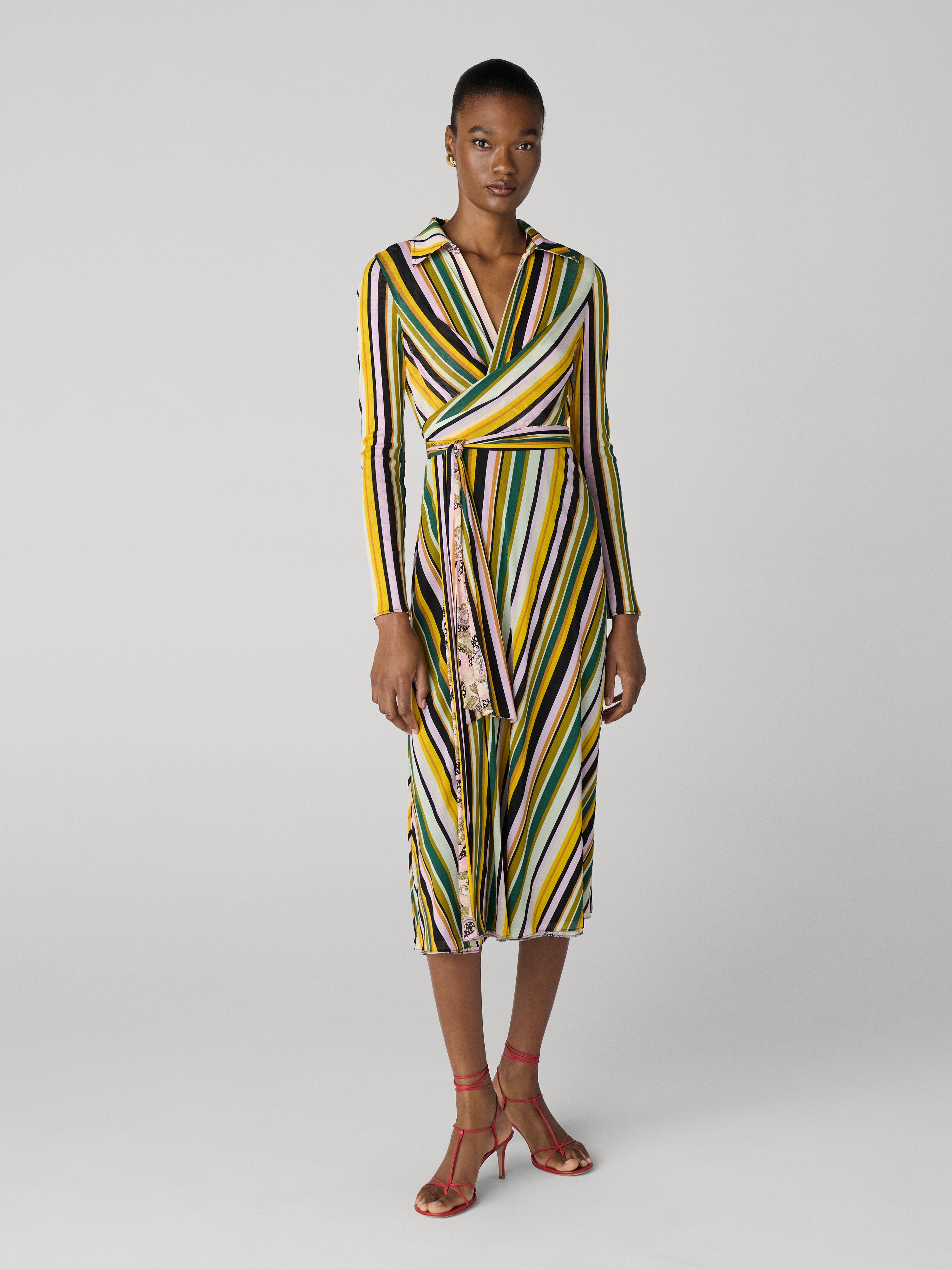 Diane von Furstenberg オフショルダーパーティードレス Phoenix Reversible Dress – Diane von Furstenberg