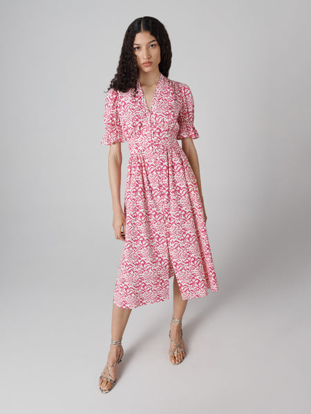 DVF ワンピース Erica printed maxi dress952473 Diane von Furstenberg Erica printed maxi dress - Dresses