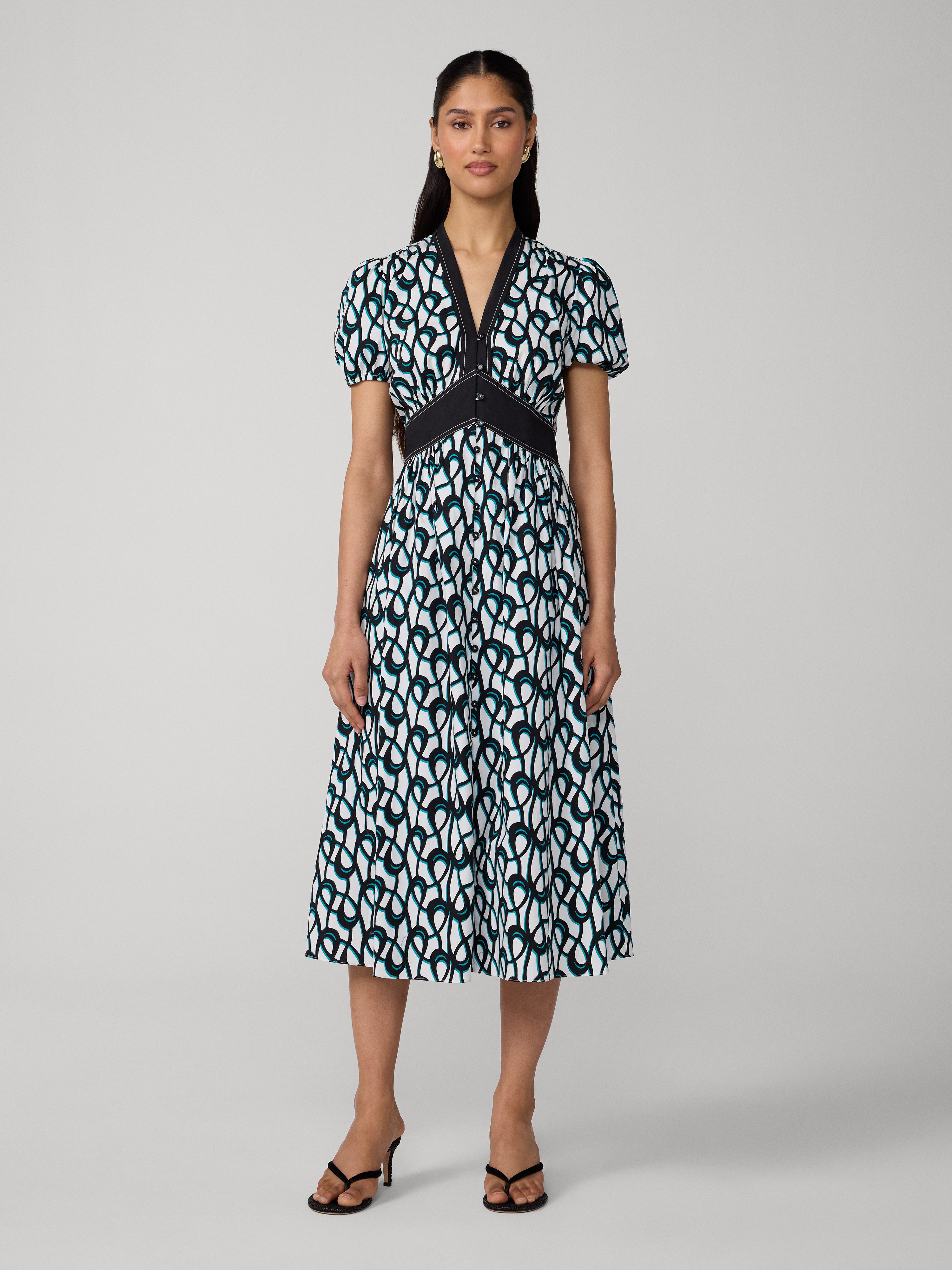 knee length dresses for ladies Erica Dress – Diane von Furstenberg main image 1