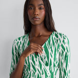 Julian Silk Jersey Wrap Dress