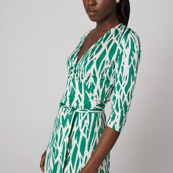 【DIANE von FURSTENBERG】レイナ シルクジャージードレス Reina Silk Jersey Dress – Diane von Furstenberg