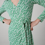 Jeanne Silk Jersey Wrap Dress