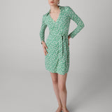Jeanne Silk Jersey Wrap Dress