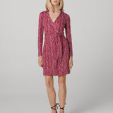 Jeanne Silk Jersey Wrap Dress