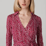 Jeanne Silk Jersey Wrap Dress