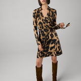 Jeanne Silk Jersey Wrap Dress