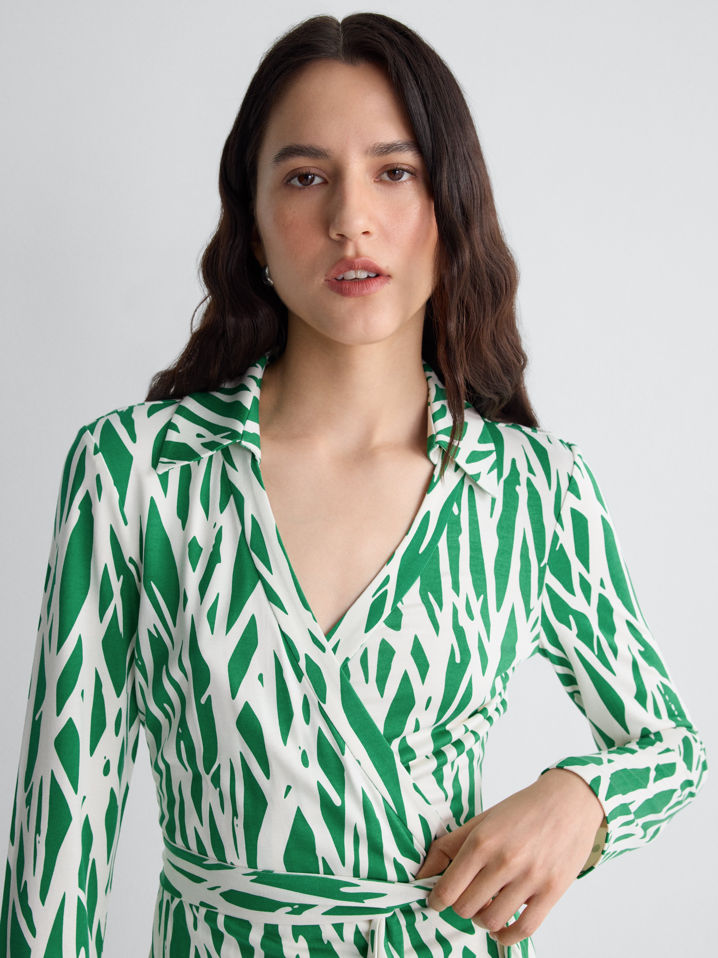 Jeanne Silk Jersey Wrap Dress – Diane von Furstenberg