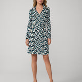 Jeanne Silk Jersey Wrap Dress