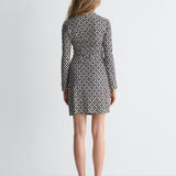 Jeanne Silk Wrap Dress