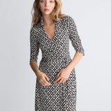 Jeanne Silk Wrap Dress