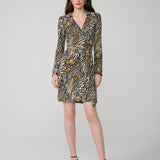 Jeanne Silk Jersey Wrap Dress