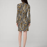 Jeanne Silk Jersey Wrap Dress