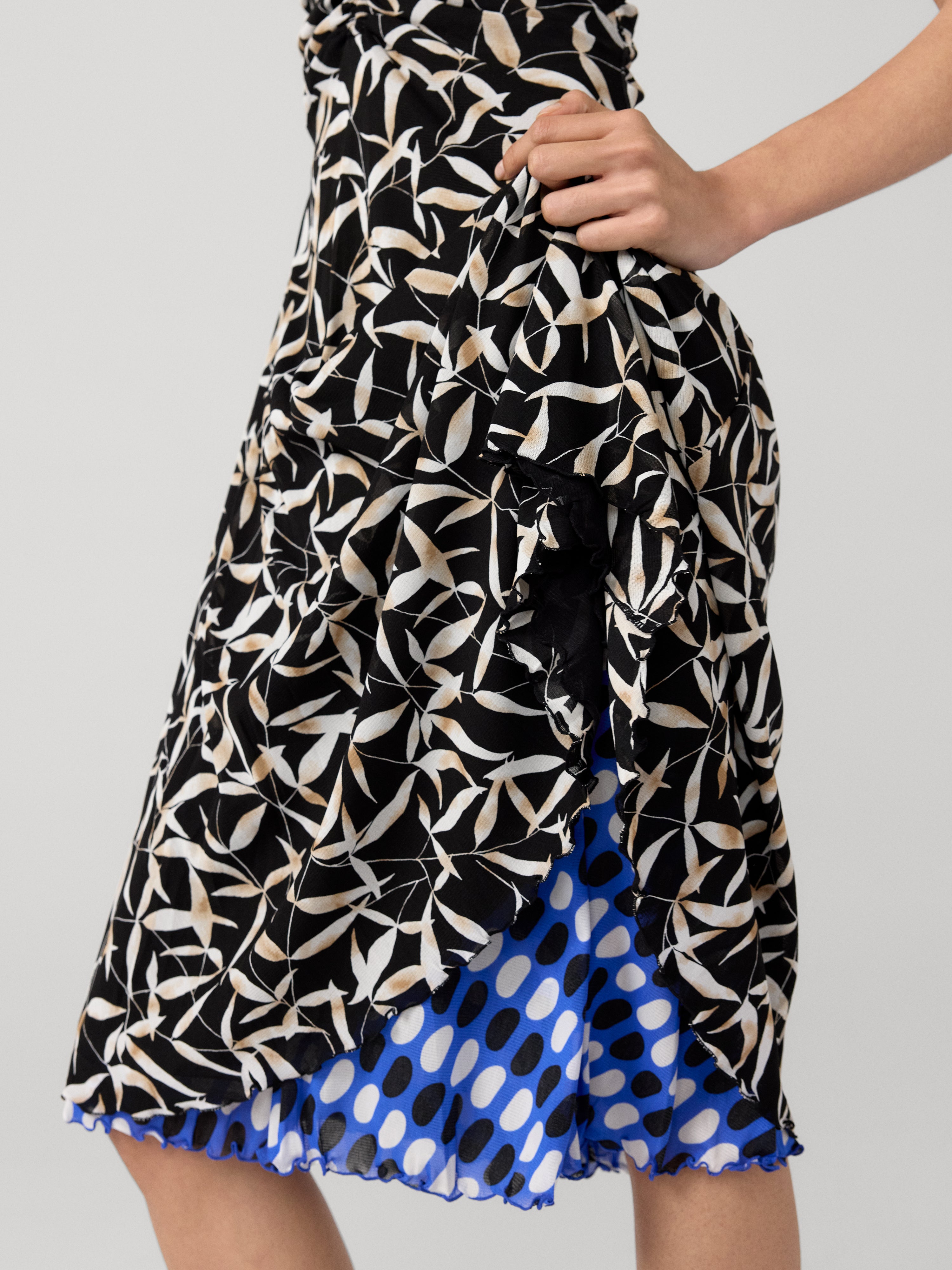 koren reversible mesh dress DVF