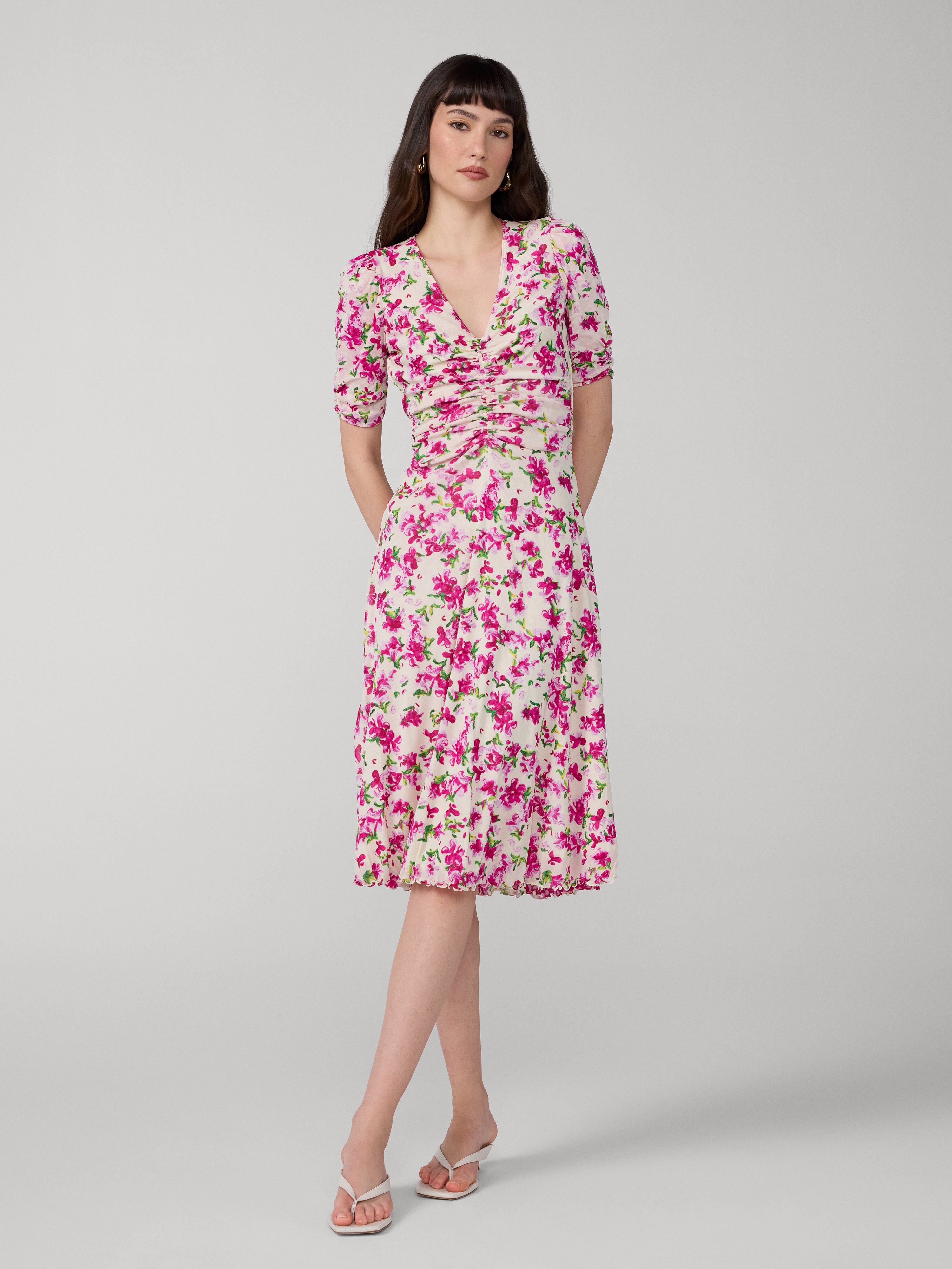 Nyannyan Rosé Me Koren Reversible Dress – Diane von Furstenberg