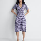 Koren Reversible Mesh Dress in Window Pane, alternate pose