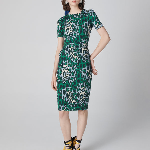 Florence Knit Short Sleeve Dress – Diane von Furstenberg