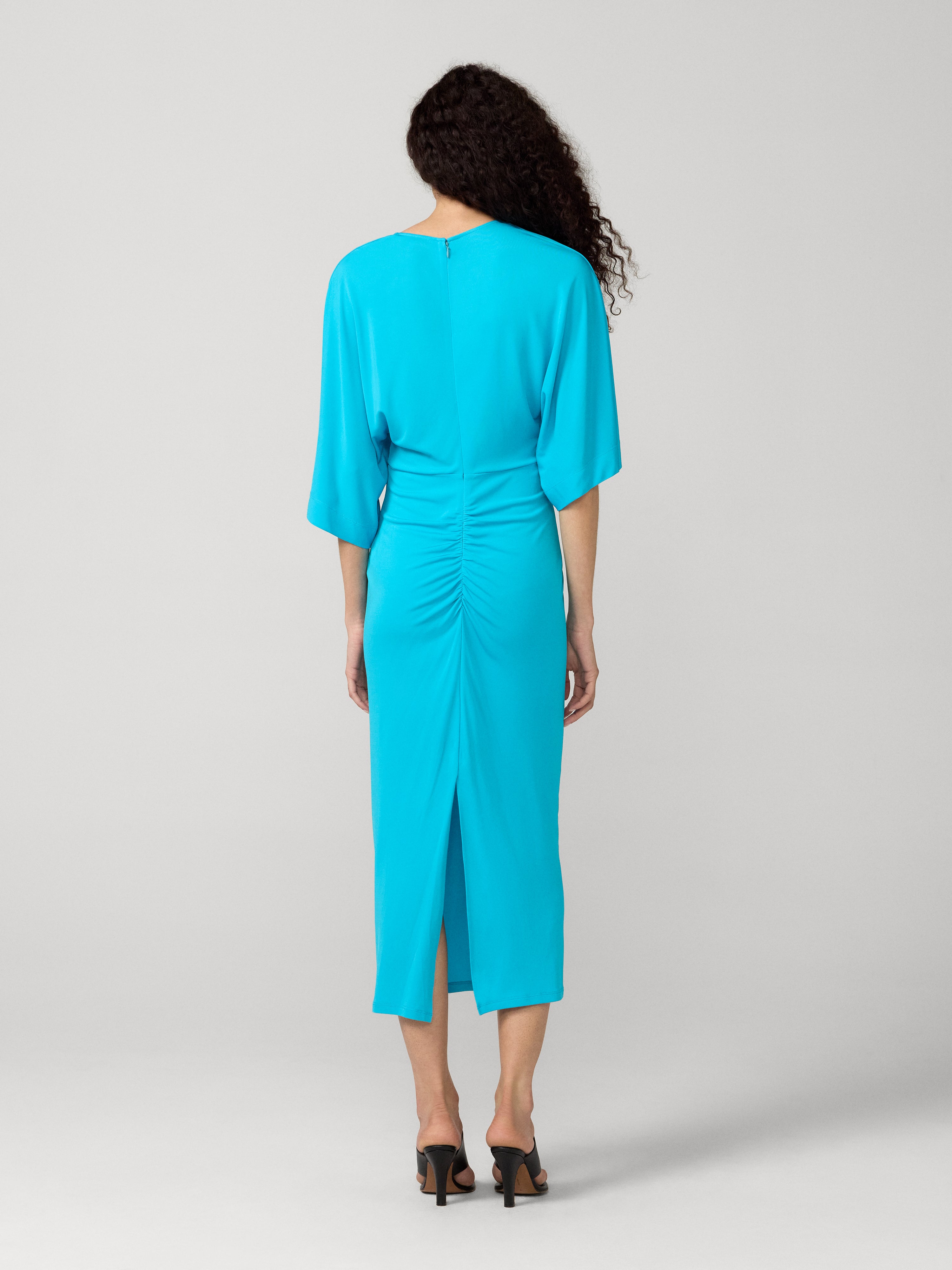 valerie midi dress Valerie Midi Dress- Fuchsia XS