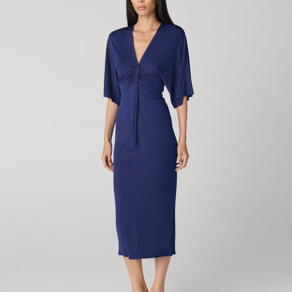diane von furstenberg blue dress Diane von Furstenberg Gillian Dress in Vivid Blue