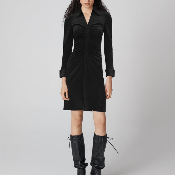 ADEAM 45063 Parfait Dress ブラック　フォクシー Beaded Fitted V-Neck Sheer Gown by Ladivine CC0389 – ABC Fashion