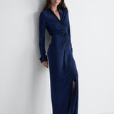 Sheska Jersey Gown in Maritime, alternate pose
