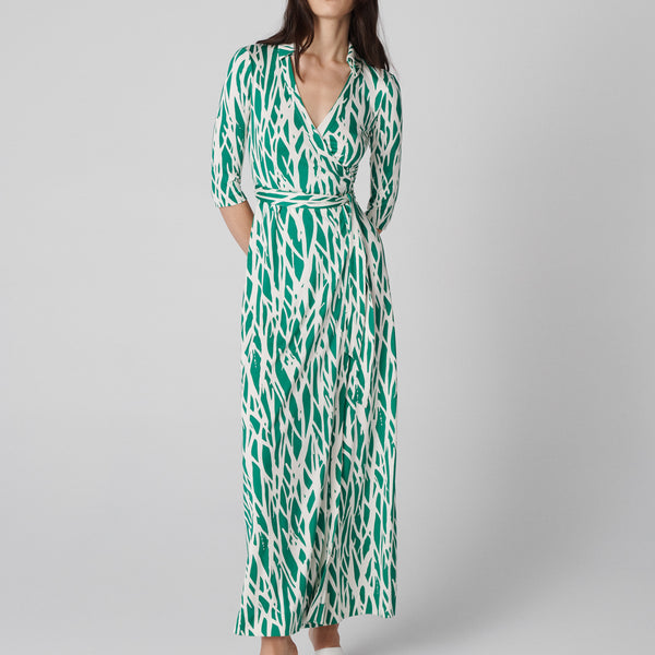 Abigail Silk Jersey Maxi Wrap Dress Diane von Furstenberg Abigail Silk Jersey Maxi Wrap Dress Diane von Furstenberg