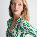 Abigail Silk Jersey Maxi Wrap Dress