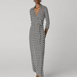 New Abigail Wrap Maxi Dress