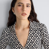 Abigail Silk Jersey Wrap Dress